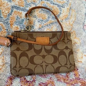 Coach wristlet